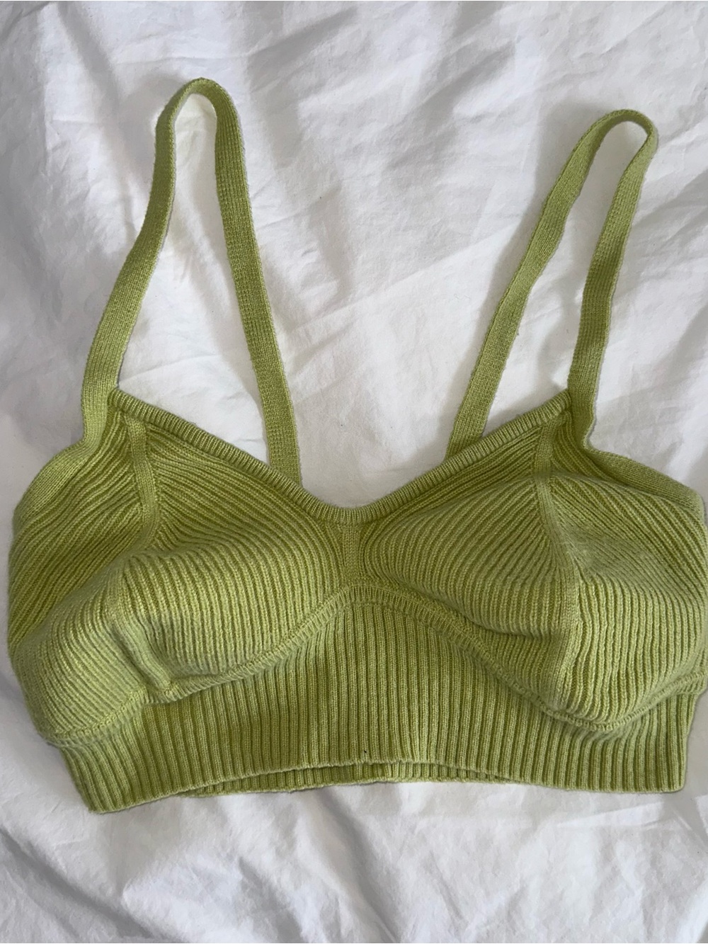 cult gaia knit crop top